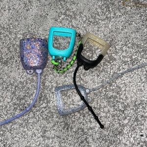 Four Gently Used Bath and Body Works Hand Sanitizer PocketBac Holders